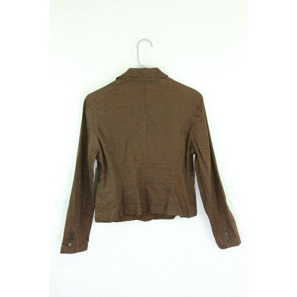 Apt. 9 Linen Blazer 8 Petite Jacket - Picture 3 of 5